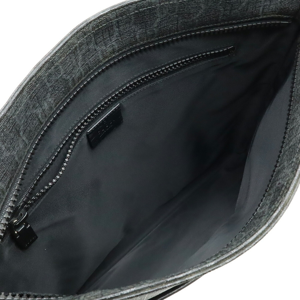 GUCCI Authentic Black Leather Shoulder Bag - Picture 8 of 9